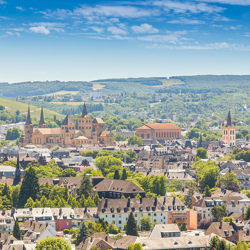 Blick auf Trier